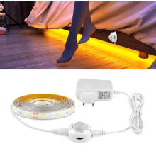 Warm white new led flexible strip 1M2M3M4M5M with AC power and infrared induction light